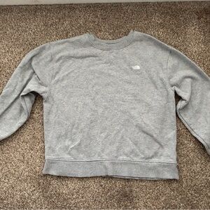 The North Face grey crewneck